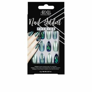 Uñas Postizas Ardell 75887 Green Glitter Chrome (1 unidad)