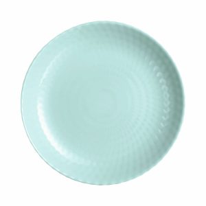 Plato Llano Luminarc Pampille Turquesa Vidrio (Ø 25 cm)