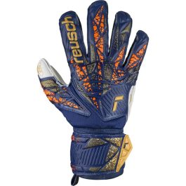 Guantes de Portero Reusch Attrakt Grip Azul marino Adultos