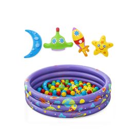 Bestway Piscina Hinchable Infantil 3 Aros con Bolas 102×25 cm +2 Años Interior y Jardin 52466
