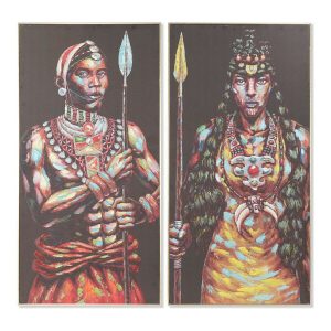 Lienzo DKD Home Decor Poliestireno Lienzo 60 x 5 x 120 cm