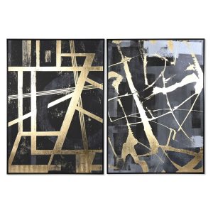 Lienzo Home ESPRIT Poliestireno Lienzo 103 x 4,5 x 143 cm