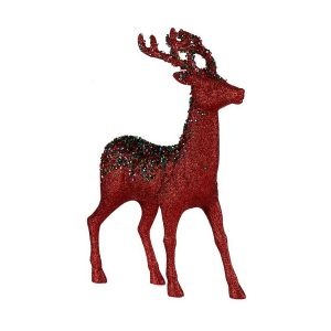 Reno de Navidad Krist+ Azul Rojo Fucsia Reno 15 x 45 x 30 cm