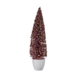 Árbol de Navidad Krist+ Rosa Dorado Plástico 10 x 38 x 10 cm