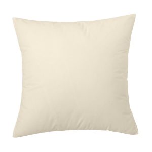 Funda de cojín Alexandra House Living Crema