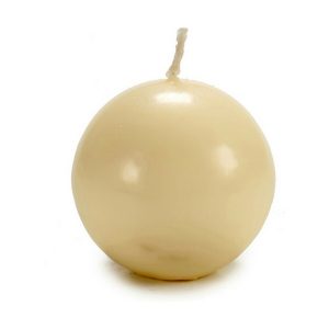 Vela Acorde CQ75M Bola (4 Unidades)