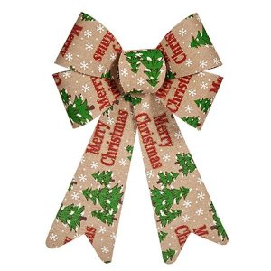 Lazo Krist+ Merry Christmas Multicolor 16 x 24 x 4 cm Adorno Navideño (12 Unidades)