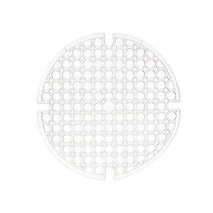 Alfombrilla Antideslizante Kinvara Transparente Plástico 29 x 0,1 x 29 cm Fregadero (12 Unidades)