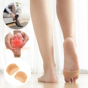 Almohadillas Metatarsianas de Gel de Silicona SilStep InnovaGoods 2 Unidades
