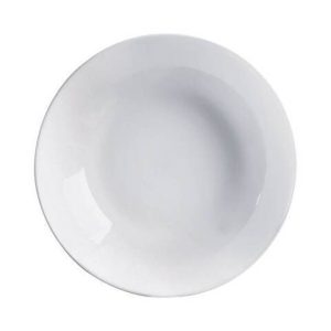 Plato Hondo Arcoroc Evolutions Blanco Vidrio opalino Minimalista