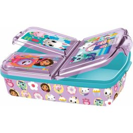 Fiambrera para Sandwich Gabby’s Dollhouse Party Rosa claro 16 x 6 x 12,5 cm Infantil