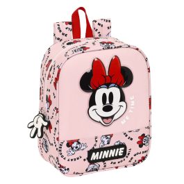 Mochila Infantil Minnie Mouse Me time Rosa (22 x 27 x 10 cm)