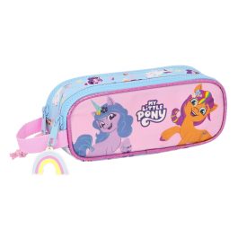 Portatodo Doble My Little Pony Wild & free Azul Rosa 21 x 8 x 6 cm