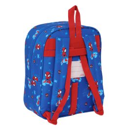Mochila Infantil Spider-Man Azul 22 x 27 x 10 cm
