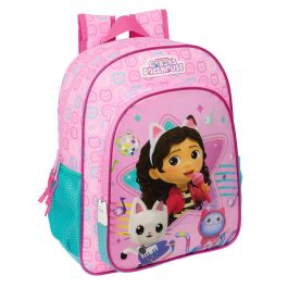 Mochila Escolar Gabby’s Dollhouse Party Rosa 26 x 34 x 11 cm
