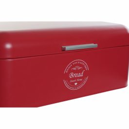 Panera DKD Home Decor 42,5 x 24 x 17 cm Rojo Negro Metal Vintage (2 Unidades)