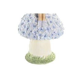 Figura Decorativa DKD Home Decor Azul Rosa Lila Hada 9,5 x 8 x 17 cm (3 Piezas)