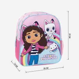 Mochila Escolar Gabby’s Dollhouse Rosa 25,0 x 20,0 x 30,0 cm