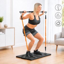 Sistema de Entrenamiento Integral Portátil con Guía de Ejercicios Gympak Max InnovaGoods