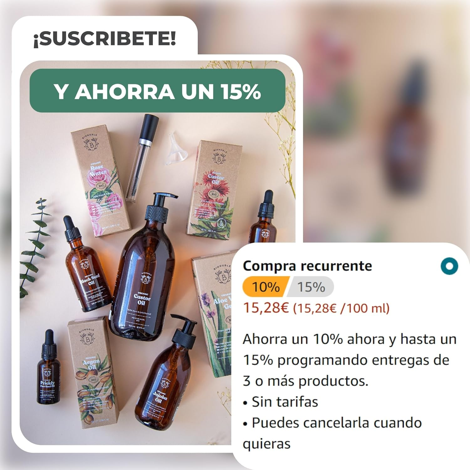 Aceite de Jojoba Orgánico 100% Puro y Natural - BIONOBLE - Imagen 8