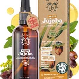Aceite de Jojoba Orgánico 100% Puro y Natural – BIONOBLE