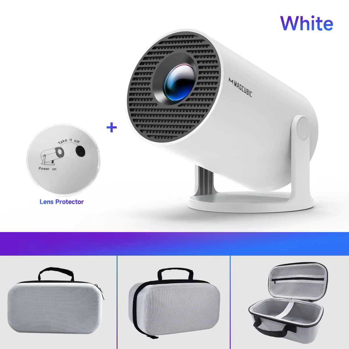 Projector HY300 Pro 8K Android 14 Dual Wifi6 290ANSI Allwinner H726 BT5.4 1080P 1280*720P Home Cinema Outdoor Projetor - Imagen 7
