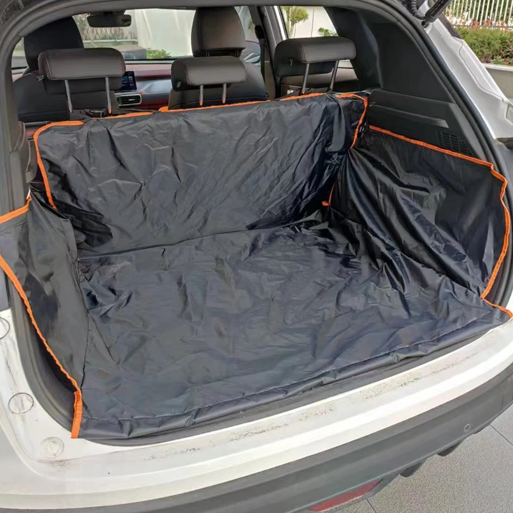 Protector de maletero para perros, funda impermeable para mascotas, alfombrilla protectora para SUV, sedanes y furgonetas - Imagen 4