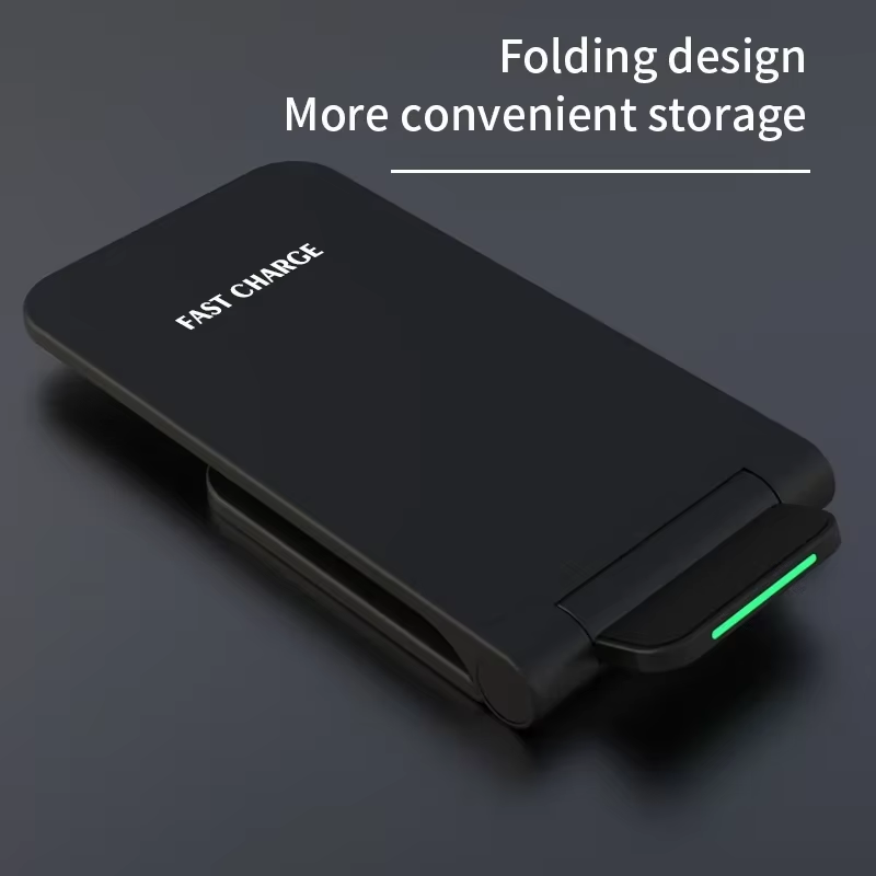 Estación de carga inalámbrica plegable de 100W para iPhone, Samsung, Xiaomi - Imagen 3
