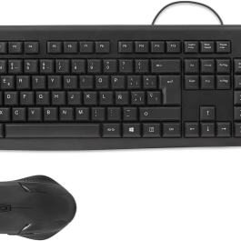 Teclado Y Ratón Con Cable, Distribución ISO Española, Cable De 1.5M