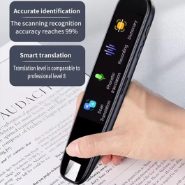 Bolígrafo de traducción sin conexión para profesores, estudiantes, lectura de puntos de escaneo inteligente, bolígrafo traductor de 123 idiomas