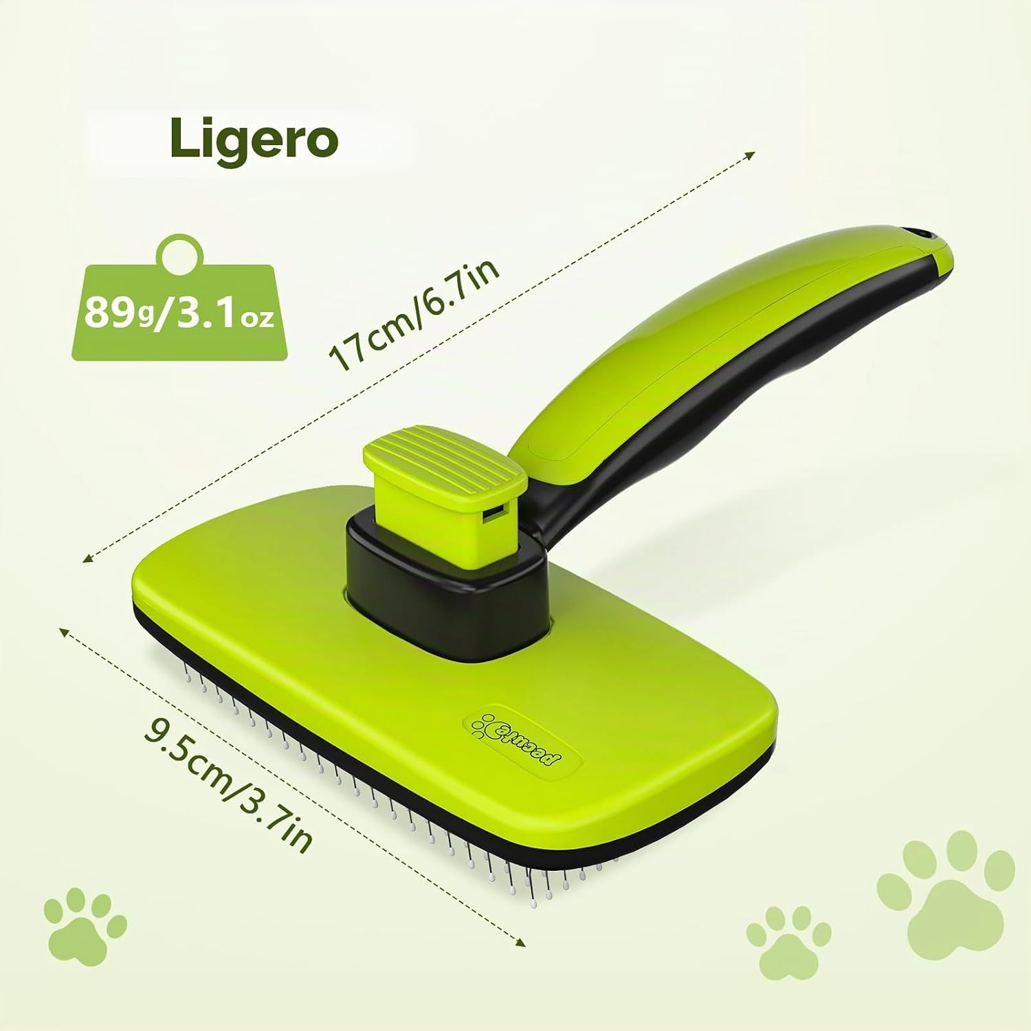 Pecute Cepillo Perros Y Gatos, Peine Cepillo Para Corto Y Largo Mascotas - Imagen 8