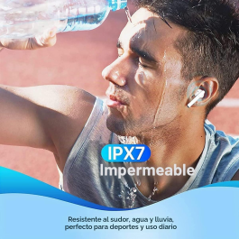 Auriculares Inalámbricos, Bluetooth 5.4 Hifi Estéreo, Impermeable