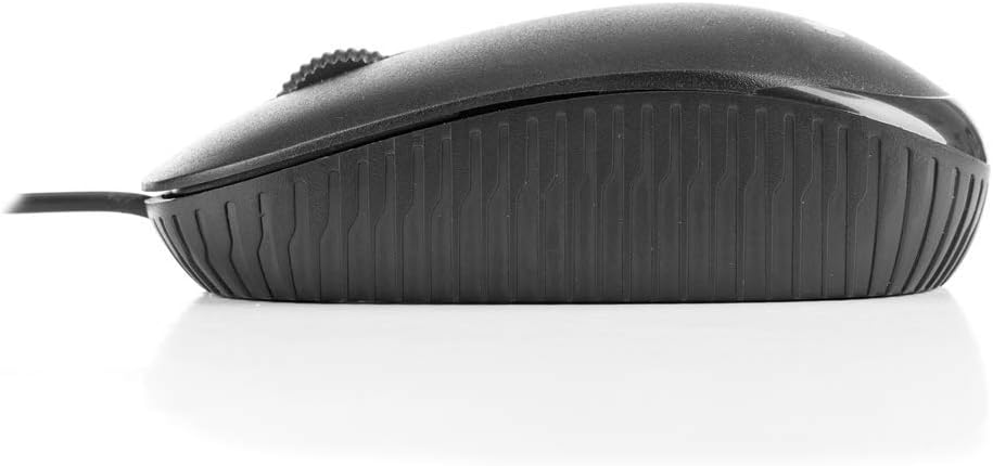 Ratón Óptico Con Cable USB, Para Ordenador O Portátil Con 3 Botones, Ambidiestro, Negro - Imagen 6