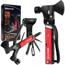 Herramienta Multiuso 18En1 Regalos Para Hombres Mujer Camping Accesorios