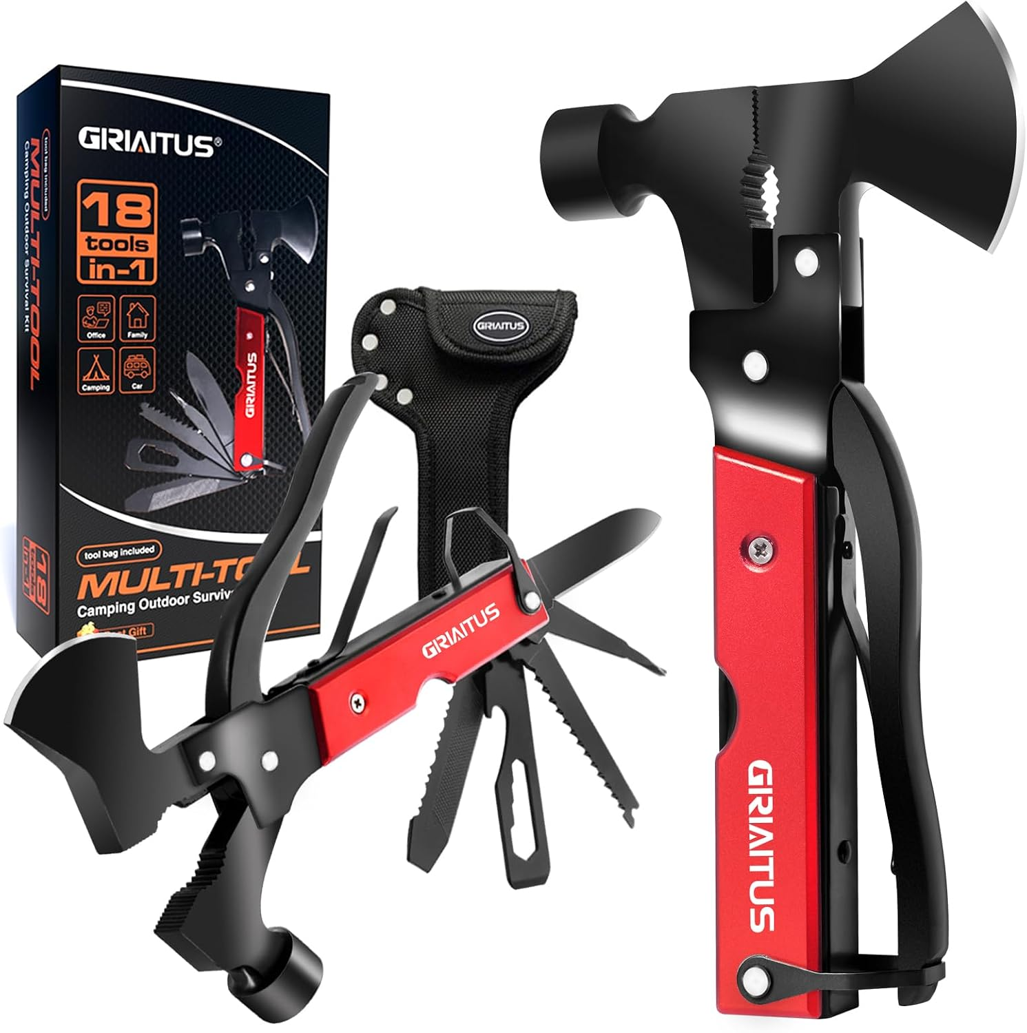 Herramienta Multiuso 18En1 Regalos Para Hombres Mujer Camping Accesorios - Imagen 2