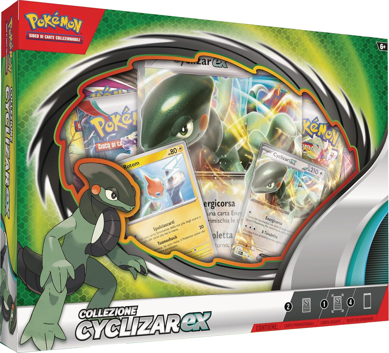 Cartas coleccionables de Pokémon: Colección Cyclizar Ex