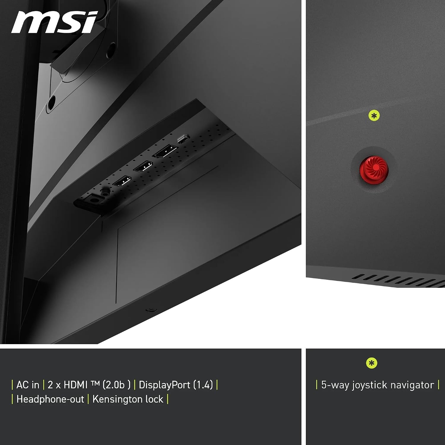 Monitor Gaming MSI, Full HD (1920 X 1080) 180 Hz - Imagen 7
