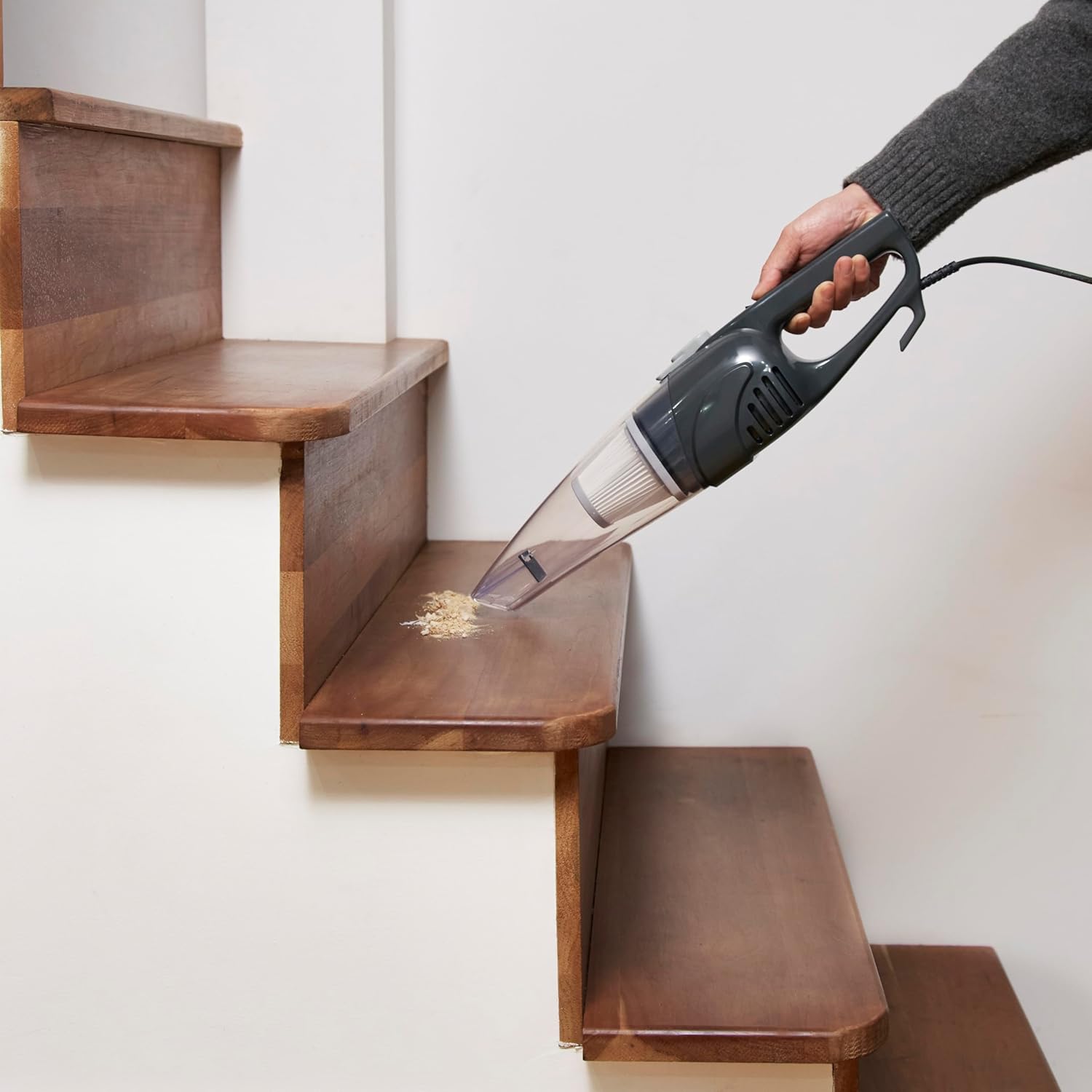 Aspirador De Barra, Dispositivo 2 En 1 Con Cable, Motor ECO, Filtro Reemplazable