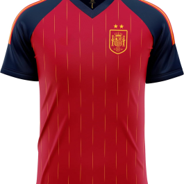 Selección Española Camiseta Mundial 2026-2028 2 Estrellas Réplica Oficial Talla L