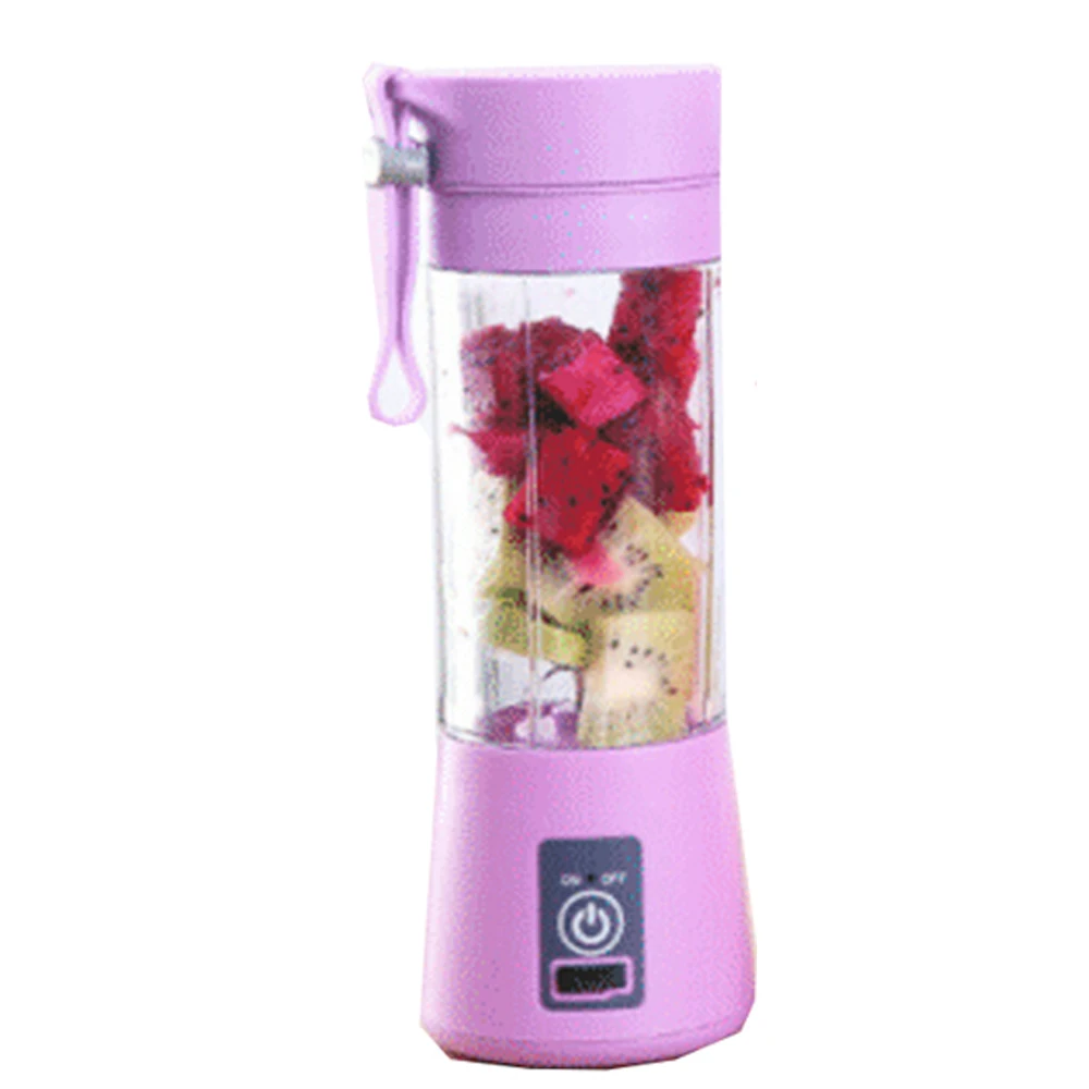 Licuadora portátil inalámbrica y potente por USB – Exprimidor y batidora de mano recargable para frutas, jugos y batidos - Imagen 6