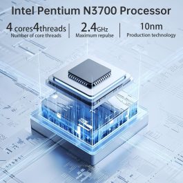 Mini PC 8GB RAM 128GB SSD Windows 10/Wifi/Bt/Dc/Rj45 LAN, Dual Display, HDMI, USB