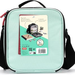 Bolsa Térmica Porta Alimentos Triple Capa Aislante Cuerpo Semirrígido