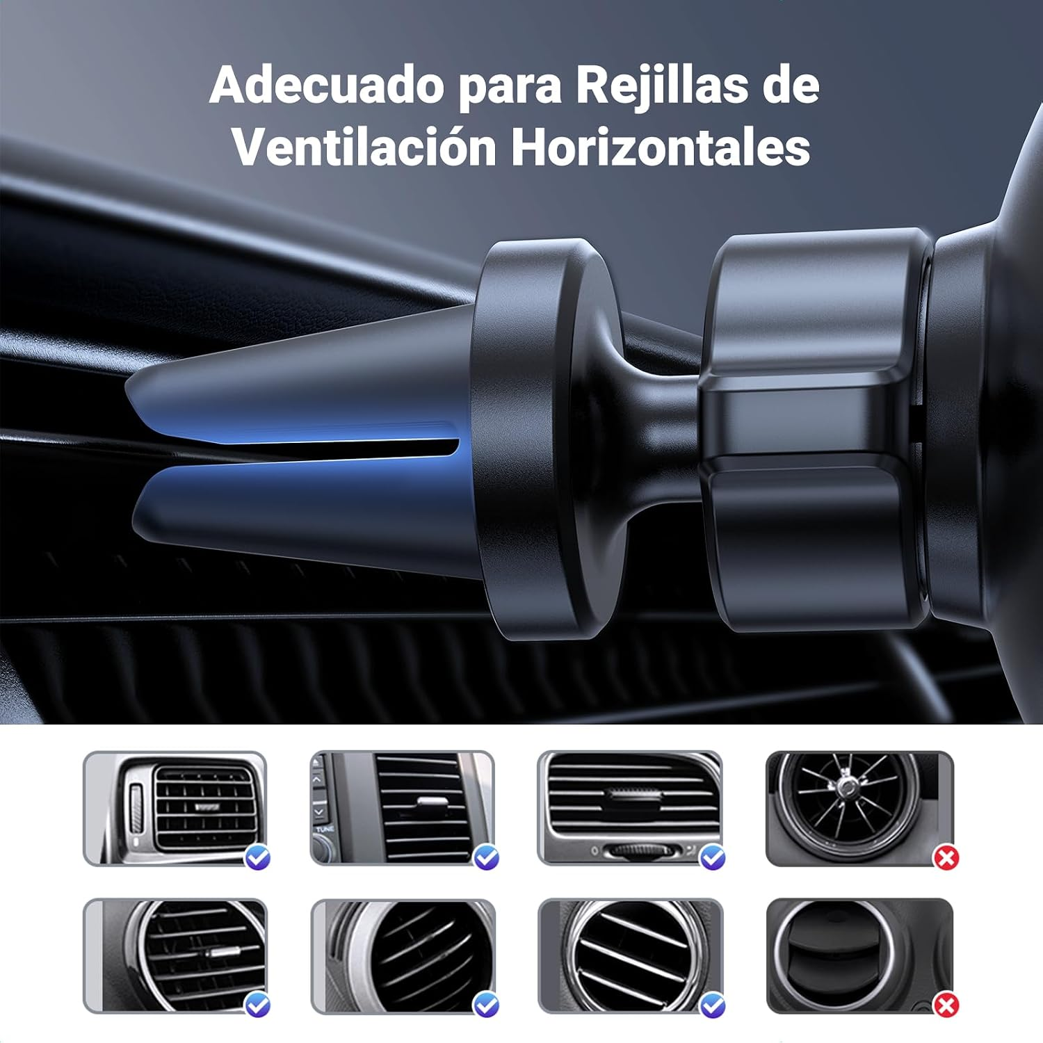 UGREEN Soporte Móvil Coche Rejilla - Imagen 5