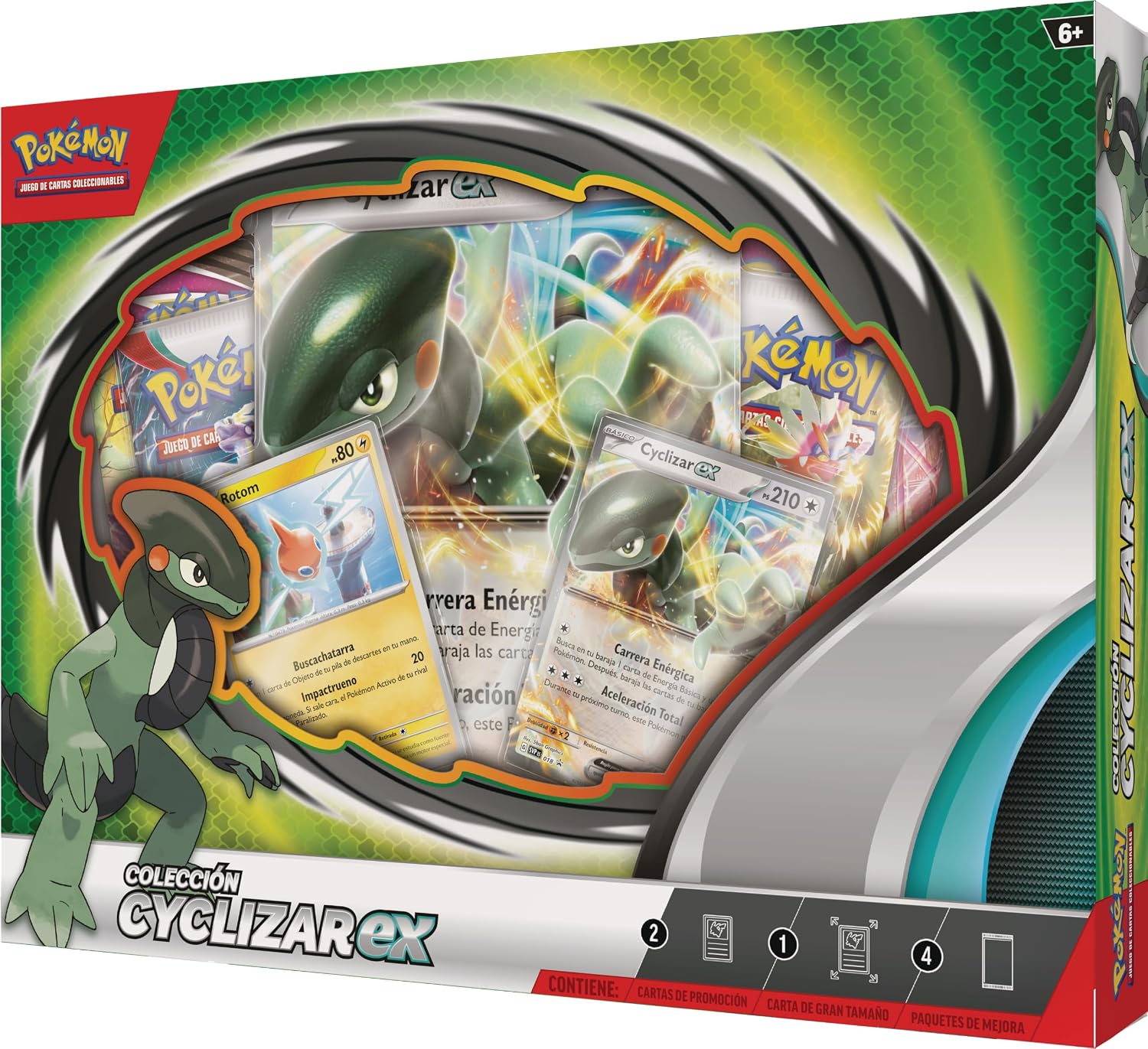 Cartas coleccionables de Pokémon: Colección Cyclizar Ex - Imagen 3