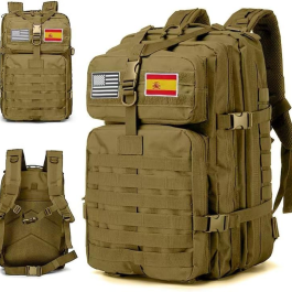 Mochila Unisex 50L, Impermeable, Gran Capacidad Mochila, Crossfit Plegable Impermeable, Montañismo y Senderismo