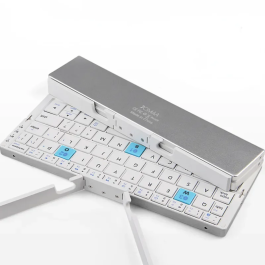 Teclado Bluetooth plegable Jomaa: teclado inalámbrico recargable