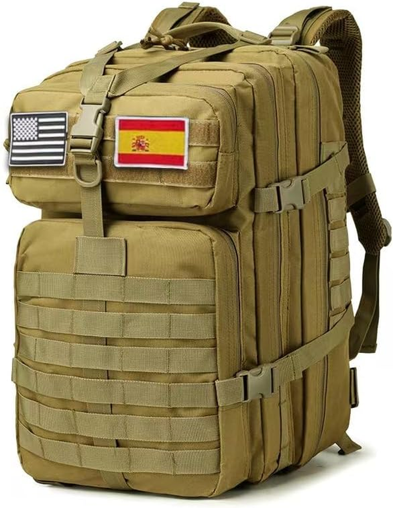 Mochila Unisex 50L, Impermeable, Gran Capacidad Mochila, Crossfit Plegable Impermeable, Montañismo y Senderismo - Imagen 2