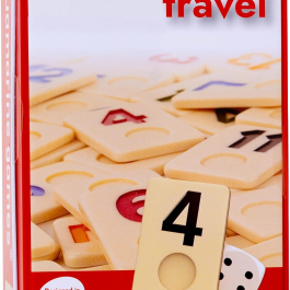 Rummy Travel 4 Jugadores Estuche Metálico