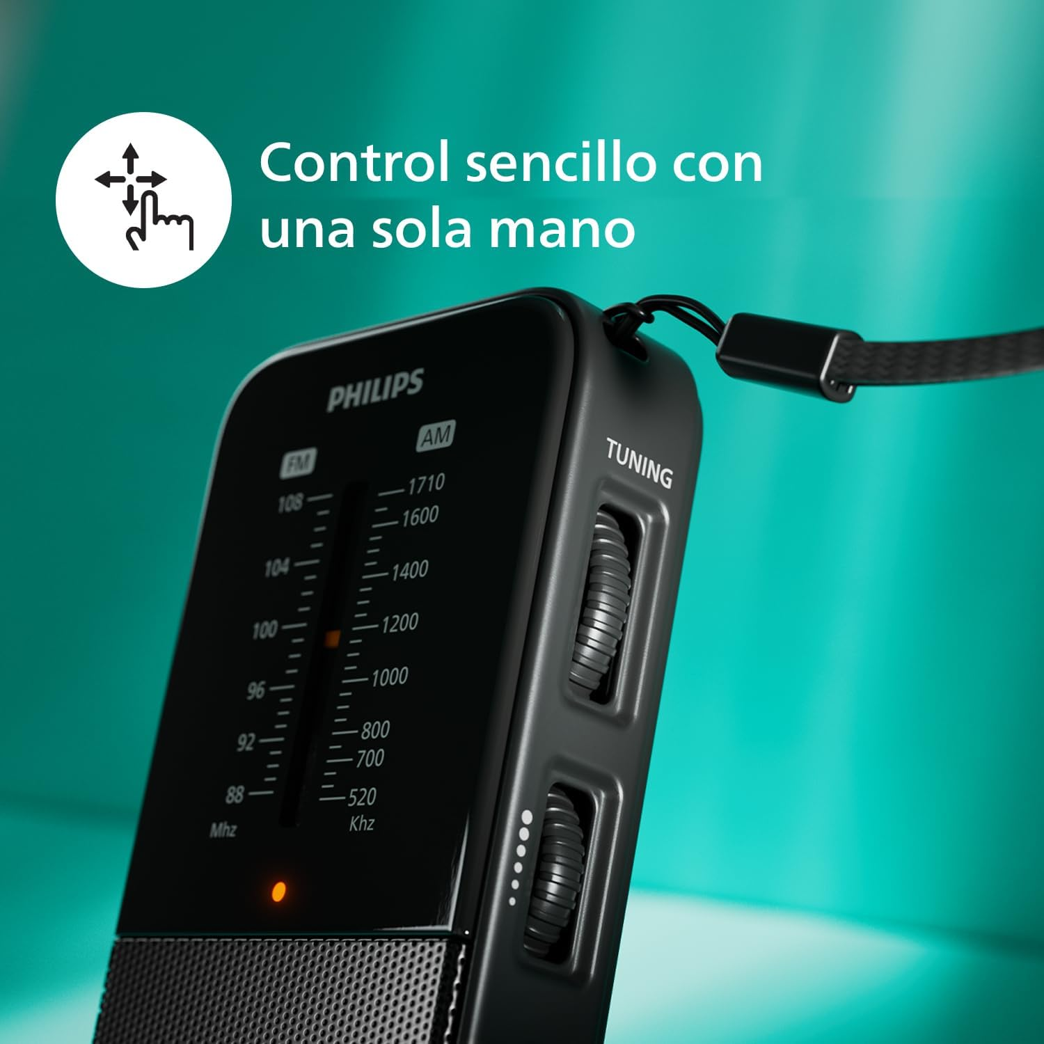 Philips TAR1509 Radio Portátil FM/MW - Imagen 5