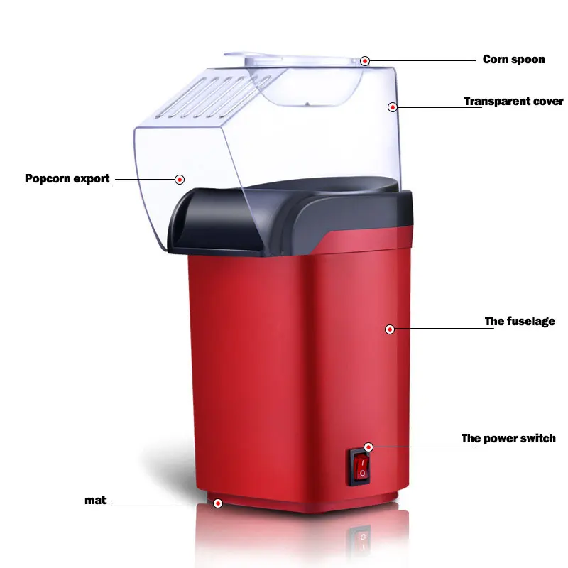 Mini máquina de palomitas de maíz completamente automática para cocina - Imagen 2